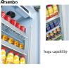 Buy cheap 110V 60Hz Commercial Cold Drink Fridge , Luster Plate Retail Beverage Refrigerator from wholesalers