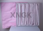 Commercial Air Handler Air Filters , Hvac Bag Filters For Painting Factory