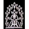 Buy cheap Large leaves rhinestone crowns and tiaras for pageant girls lady hot sale tall crowns supplier whosale pageant crowns from wholesalers