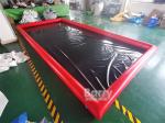 Buy cheap Waterproof Non Inflatable Wash Pads PVC Coated Tarpaulin Car Wash Water Containment Mat For Garage Floor from wholesalers