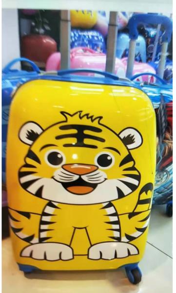 Buy cheap Bulk Wholesale Guangzhou Kids Travel Suitcase Box High Quality Cartoon Print Scooter Suitcase Kids Fashion Kids Luggage from wholesalers