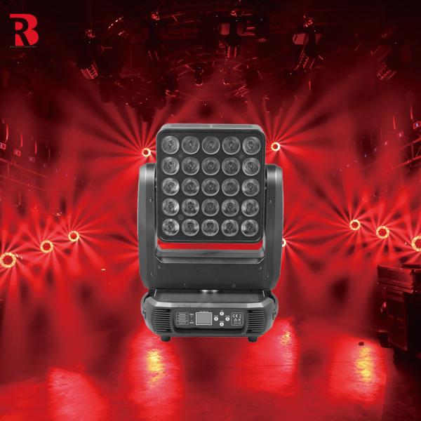 Buy cheap 25*12W RGBW 4in1 LED Matrix Moving Head Light For DJ Concert Event Show from wholesalers