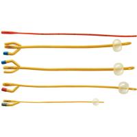 Buy cheap Medical 2 Way Antimicrobial Silicone Coated Latex Foley Catheter Male Fr12-26 product