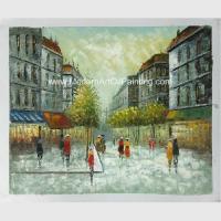 Buy cheap Classic Style 100% Hand - Made Contemporary Paris Oil Painting Flexible Neo product