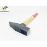 Buy cheap DIN Standard Forged carbon steel German Type Safety Machinist hammer with double color wooden handle from wholesalers