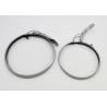 Buy cheap Stainless Steel 304 600 Mm Galvanized Pipe Clamp With Seal Ring from wholesalers