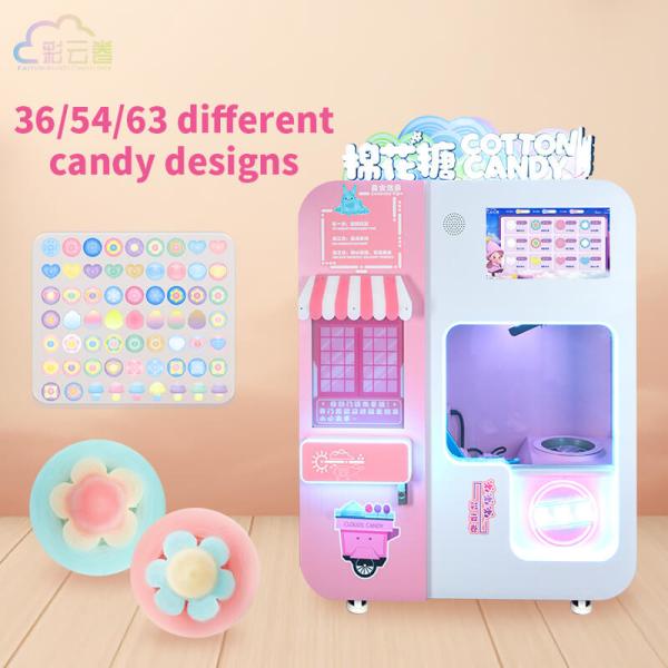 Buy cheap Automatic Cotton Candy Factory Vending Machine for Indoor / Outdoor from wholesalers