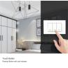 Buy cheap TB21 No Netural Wire Single Live Wire Smart Light Switch 1 2 3 Gang White and Gold from wholesalers