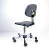 Buy cheap Black Polyurethane ESD Cleanroom Chairs 360 Degree Swivel Adjustable Bar Stool from wholesalers