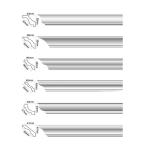 Buy cheap Polyurethane Cornice Moulding for Home Decoration in Traditional European Style from wholesalers