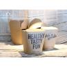 Buy cheap Eco Friendly Kraft Paper Take Out Boxes , Biodegradable Noodle Box from wholesalers