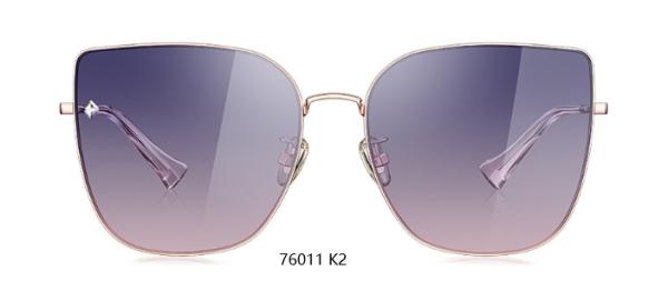 Buy cheap Metal Frames Non Polarized Sunglasses 76011 K2 Cat Eye For Women from wholesalers