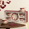 Buy cheap Vintage Design Porcelain Tea Cup And Saucer 210ml Volume Coffee Mug Rosalina Set from wholesalers