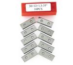 Woodworking Lathe Turning Carbide Cutting Inserts 30×12×1.5mm-35°