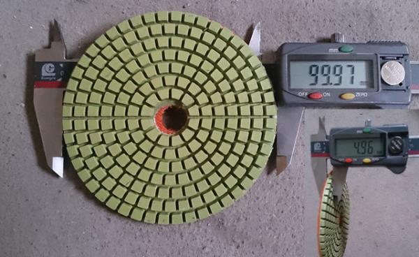 Buy cheap OEM Diamond Floor Polishing Pads Thickness 3mm For Marble from wholesalers