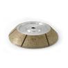 Buy cheap 45 Degree Segmented Glass Metal Bonded Diamond Grinding Wheels For CNC Machine from wholesalers
