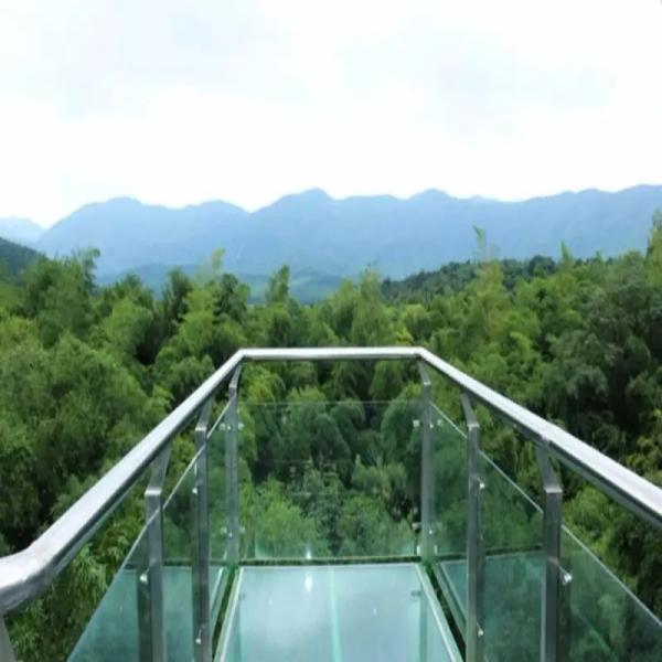 Buy cheap Toughened Glass Walk Way 10mm-19mm Thickness Glass Stairway from wholesalers