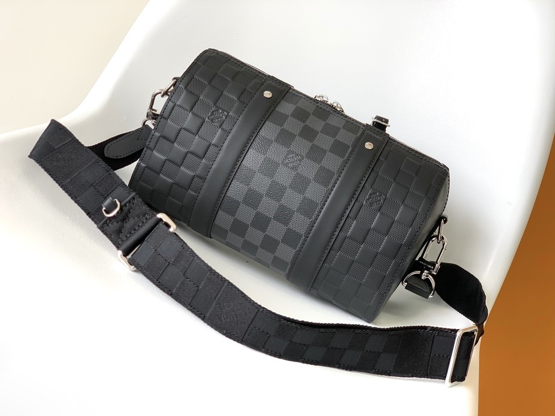 Branded Mens LV Keepall BandoulièRe 25 Checkerboard Messenger Bag