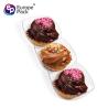 Buy cheap Best price 3 compartment tray disposable plate tray dessert decorator snack from wholesalers