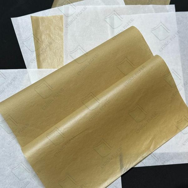 Buy cheap Eco Friendly Special Paper Brown Greaseproof Wrapping Paper For Hamburgers from wholesalers