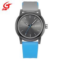Buy cheap Durable Silicone Japan Movt Womens Watch Round Face With Screen Printing Logo product