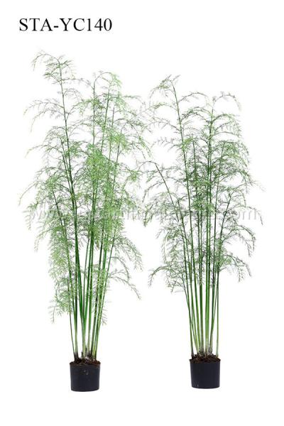 Buy cheap Multi Stems Artificial Hanging Fern Plants 360 Degree Viewing UV Resistance from wholesalers