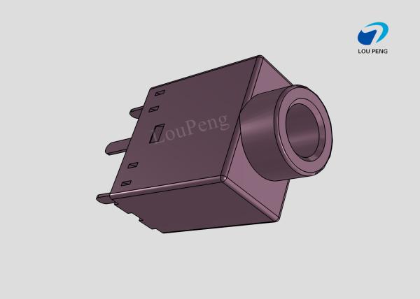Buy cheap DC Jack Connectors, Cable-to-Board, 5 Position, Phone Jack, vertical, Printed Circuit Board, DIP from wholesalers