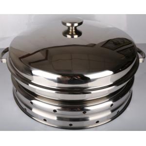 Buy cheap Hydraulic Round Stainless Steel Cookware / Rotating Roll Top Chafing Dish from wholesalers