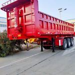Self-unloading Semi Trailer Dump Truck Large Truck Trailer Semi Trailer for