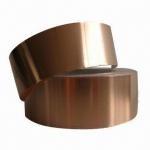 Buy cheap 1181 Rolled Copper Foil / Copper Sheet Rolls With Conductive Adhesive Tape from wholesalers