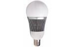 IP20 40W B130 E27 / E40 LED Light Bulb with Fin aluminum heat sink for Home
