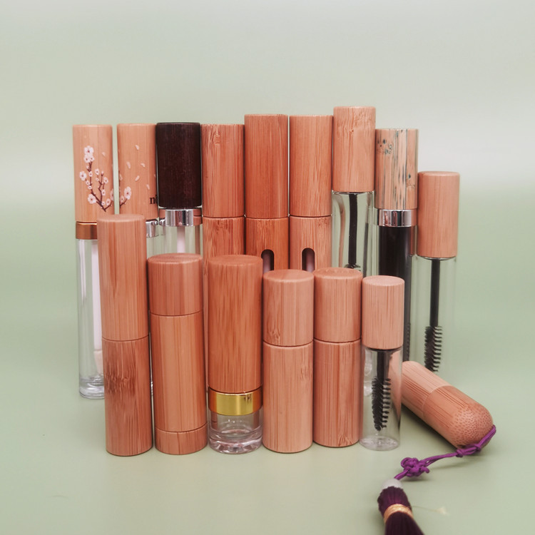 AS Bamboo Plastic Mascara Tube 3D Print Hot Stamping 5ml 8ml 10ml