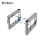Outdoor Optical Turnstile LED Light Swing Arm Barrier CE Certified