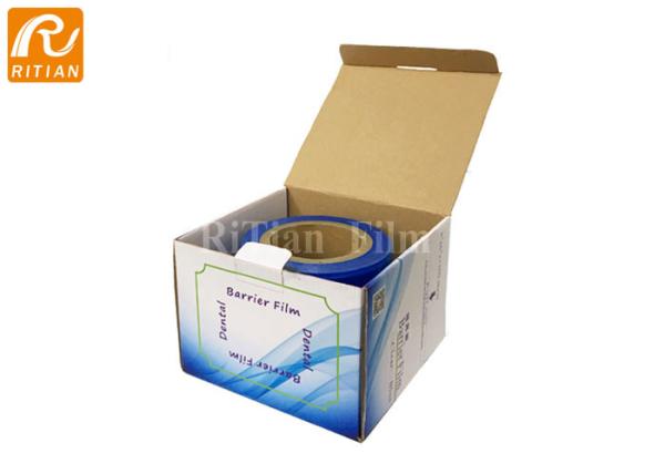 Buy cheap Ritian Dental Barrier Film Roll With Dispenser Box 1200 Perforated 4x6 Sheets from wholesalers