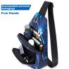 Buy cheap Men Anti Theft Chest Bag Short Trip Messengers Bags USB Charging Crossbody from wholesalers