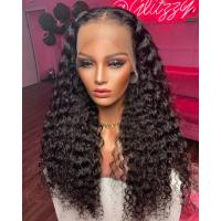 Buy cheap Brazilian Water Wave 360 Lace Frontal Wig Pre Plucked With Baby Hair All Colors product