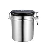 500g Stainless Steel Essential Barista Tools Coffee Airtight Canister With Co2