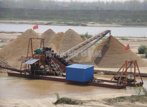 Buy cheap 200 M3/H Bucket Chain Sand Dredger Energy Saving For Sand Reclamation from wholesalers