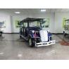 Buy cheap Blue Old Style Electric Classic Car 6 Seats 48 Voltage Battery Powered from wholesalers