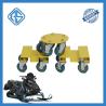 Buy cheap 1500 LBS Capacity 8 Inch V Sled Dolly Set Boost Snowmobile Casters Wheels from wholesalers