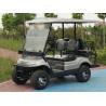 Buy cheap Black Electric 48 Volt 4 Seater Golf Cart 470kg Weight LED Lighting Low Speed from wholesalers