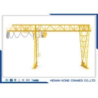 Buy cheap 60 Ton Double Girder Gantry Crane With Mobile Trolley product