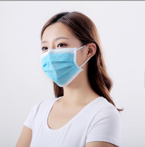Buy cheap 3 Layer Filtration Medical Disposable Masks , Non Woven Protective Mouth Mask from wholesalers