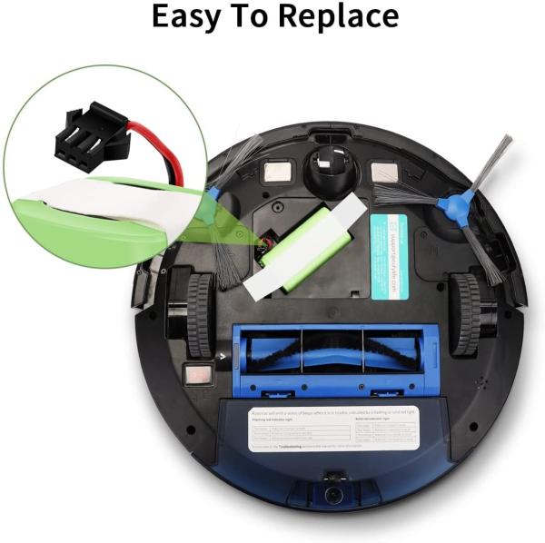 Buy cheap Ecovacs Deebot 2600mAh Lithium Ion Battery 14.4V Rechargeable Battery N79S from wholesalers