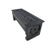 Buy cheap Elegant Surface Desk Mount Power Outlet Aluminum Edge Multi- Functional from wholesalers