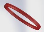 Water-Lubricated Bearing Ship Propeller Shaft Seal Made of Elastomeric Polymer