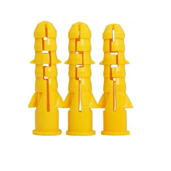 Plastic Drywall Wall Anchors Nylon Wall Plug Anchor With Self Tapping Screws For Plasterboard