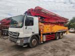 63M Suny Truck Mounted Concrete Pump on Benz with Feeding Height 1540 2013