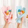Buy cheap Knitted Pile Mini Bouquet Yarn Flowers Perfect Mother's Day Creative Gift from wholesalers
