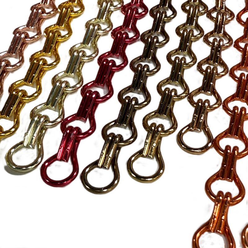 1.5mm Wire Diameter Chain Link for Chain Fly Screen Benefit